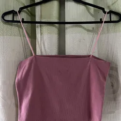 Áo 2 dây màu hồng 590357