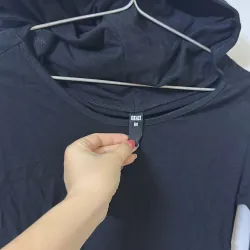 Áo thun croptop dài tay có mũ 971010