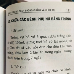 BỆNH PHỤ NỮ CÁCH PHÒNG CHỐNG VÀ CHỮA TRỊ  532179