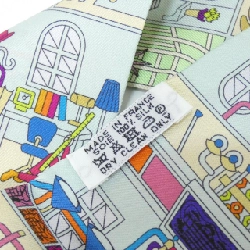 Hermès LA MAISON DES CARRES Twilly 062941S khăn quàng 624237