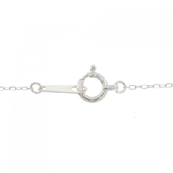 K18WG Solitaire Dây chuyền kim cương 0.39CT - Hàng hiệu Chính hãng 859300