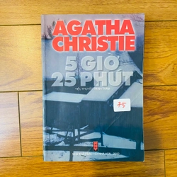 5 Giờ 25 Phút (Kinh Dị) Agatha Christtie - bìa mềm - 2000