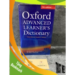 (TẶNG BOOKMARK) Oxford advanced learner’s Dictionary- International Student’s edition (7th Edition) - Sách mới 85%,có kèm CD Sách học ngoại ngữ khác RBK0302