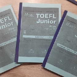 Trọn bộ Master TOEFL Junior basic A2 bản photo 