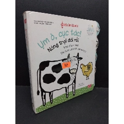 (TẶNG BOOKMARK) Sách âm thanh Ụm ò, cục tác ! Nông trại đói rồi mới 70% bẩn bìa, bìa cứng, ố nhẹ RBK2110 Wee Gallery MẸ VÀ BÉ