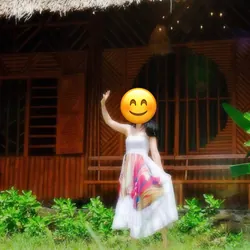 Đầm yếm xanh sz S 1059342