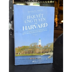 Bí quyết ứng tuyển vào Harvard - Shaun Rein