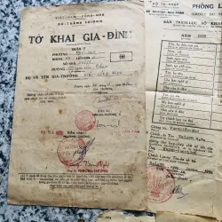 Bán lô giấy tờ xưa 995211