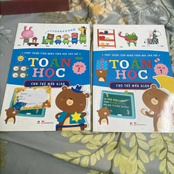 Combo 2 quyển Phát triển tiềm năng toán học cho trẻ mẫu giáo 446574