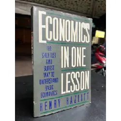 Economics in one lesson - Herry Hazlitt