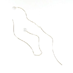 Tasaki Bông tai Ngọc trai Nước ngọt - Hàng hiệu Chính hãng 844147