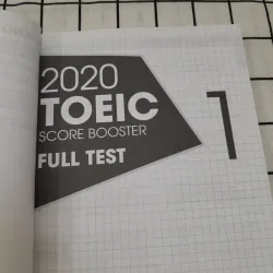 Bộ 2 giáo trình Ultimate TOEIC 2020 Simulated test & Score Booster.  695455