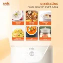 🍲 Nồi nấu chậm USC08W 0.8L – 6 chức năng nấu, hẹn giờ 12 tiếng 785643