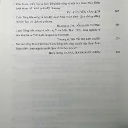 SÁCH CUỘC TỔNG TIẾN CÔNG VÀ NỔI DẬY XUÂN MẬU THÂN 1968 753942
