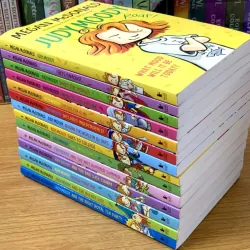 Judy Moody - 14 quyển - Đen trắng - No box - Giấy ngà vàng chống lóa 737831