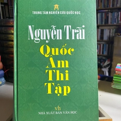 Nguyễn Trãi - Quốc Âm Thi Tập (bìa cứng)  Tác giả:Phạm Luận 