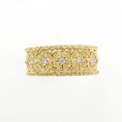 Nhẫn kim cương K18YG 0.10CT - Hàng hiệu Chính hãng 850255