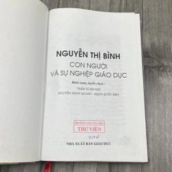Nguyễn thị bình con người và sự nghiệp giáo dục. 4a1 544925