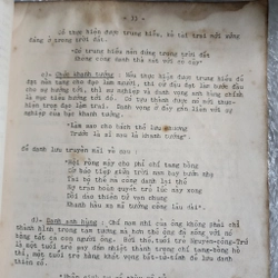 Việt văn in roneo trước 1975 khổ to 466460