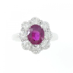 Nhẫn ruby PT900 1.45CT xuất xứ từ Myanmar 671234