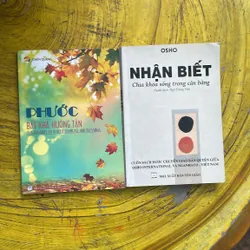 COMBO NHẬN BIẾT CHÌA KHOÁ SỐNG TRONG CÂN BẰNG ( OSHO)PHƯỚC BẤT KHẢ HƯỞNG TẬN - CHÂN QUANG