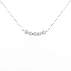 K18WG Dây chuyền kim cương 0.25CT - Hàng hiệu Chính hãng