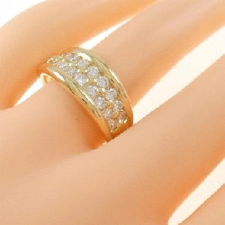 Nhẫn kim cương K18YG 1.00CT 668626