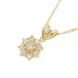 K18YG Dây chuyền kim cương 0.32CT - Hàng hiệu Chính hãng 855959