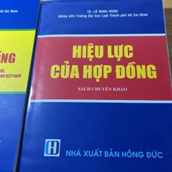 [Luật] Hiệu lực của hợp đồng - Ts. Lê Minh Hùng