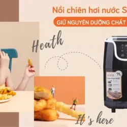 Nồi chiên UNIE US6800 – 7L tiện lợi, chiên nướng hấp chỉ với 1 nút chạm 573028