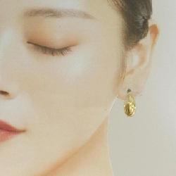 K18YG Bông tai - Hàng hiệu Authentic 863496