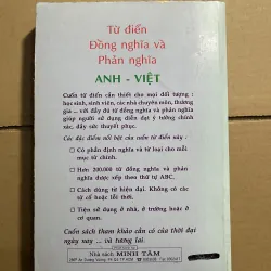 Từ điển đồng nghĩa và phản nghĩa Anh Việt 970078