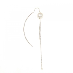 K10YG Bông tai ngọc trai Akoya 7.9mm một bên - Hàng hiệu Chính hãng