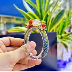 Mặt nhẫn cụ Khiết phong thủy: Ruby A50 309191