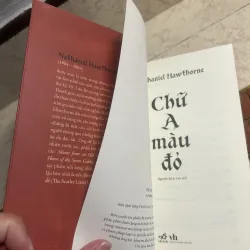 Chữ A màu đỏ - Nathaniel Hawthorne (như mới) 996430