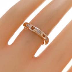 Nhẫn kim cương hình trái tim K18PG - Hàng hiệu Authentic 854089