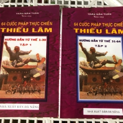 BỘ 2 CUỐN 64 CƯỚC PHÁP THỰC CHIẾN THIẾU LÂM HƯỚNG DẪN TỪ THẾ 1-30 