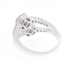 Nhẫn kim cương 750WG hoa 670963