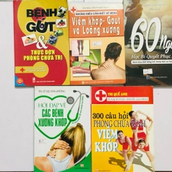 5 CUỐN SÁCH VỀ BỆNH KHỚP - GOUT
