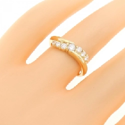 Nhẫn kim cương K18YG 0.33CT - Hàng hiệu Authentic 855863