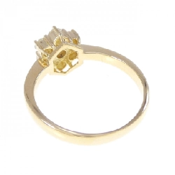 Nhẫn kim cương K18YG 0.36CT 668485