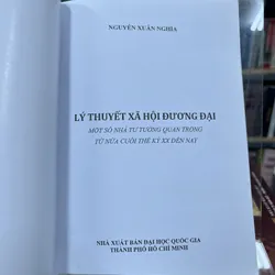 LÝ THUYẾT XÃ HỘI ĐƯƠNG ĐẠI - NGUYỄN XUÂN NGHĨA 708832