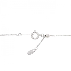 K18WG Dây chuyền kim cương - Hàng hiệu Authentic 860241