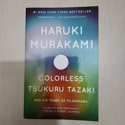 Sách Colorless Tsukuru Tazaki của Haruki Murakami