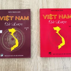 Combo 2 cuốn Việt Nam Sử Lược – Trần Trọng Kim