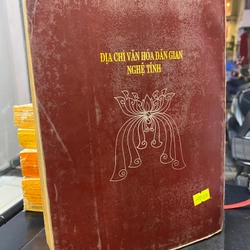 ĐỊA CHÍ VĂN HÓA DÂN GIAN NGHỆ TĨNH 279234