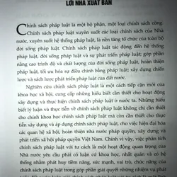Chính sách pháp luật những vấn đề lý luận và thực tiễn  740458
