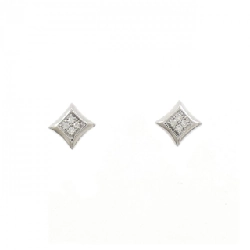 K10WG Bông tai kim cương - Hàng hiệu Chính hãng