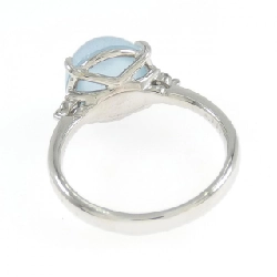 Nhẫn Aquamarine K18WG 3.965CT 668872