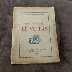 Mùa báo hiếu lễ vu lan (Phật giáo trước 1975)